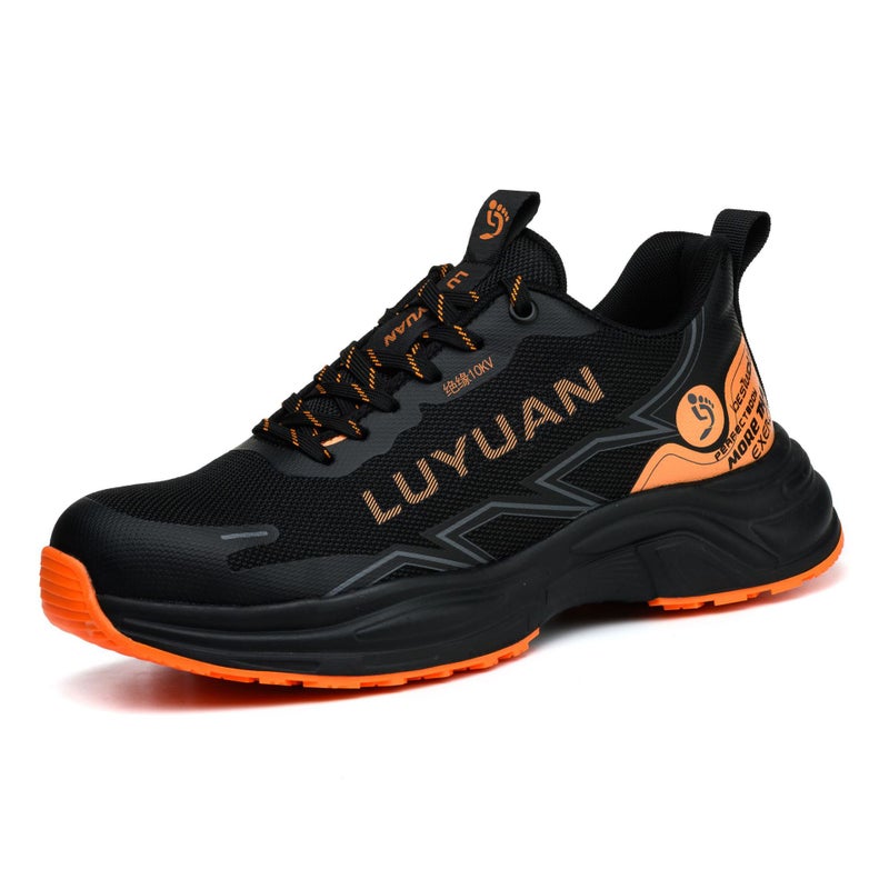 Sale Of New Anti-Smash Anti-Puncture Wear Protective Shoes Steel Toe Wear-Resistant Non-Slip Leisure Comfortable And Safe - Image 3